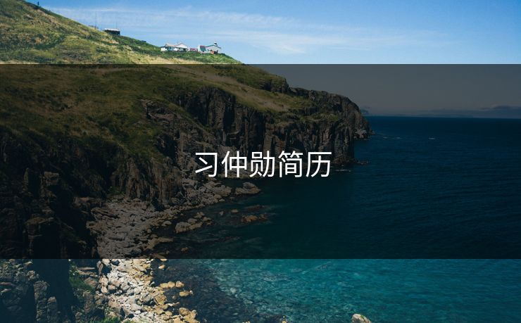 习仲勋简历