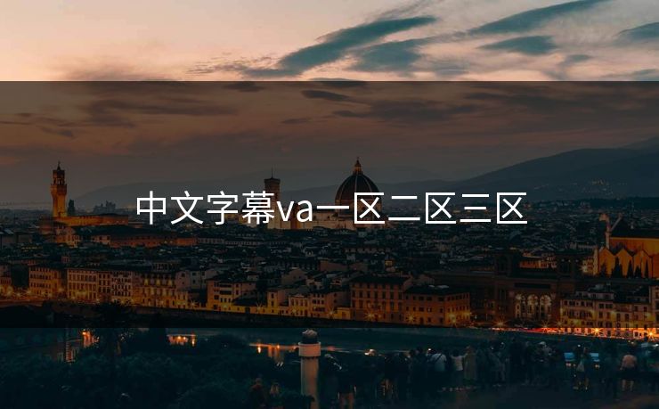 中文字幕va一区二区三区 中文字幕va一区二区三区