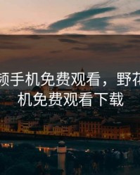 野花视频手机免费观看，野花视频手机免费观看下载